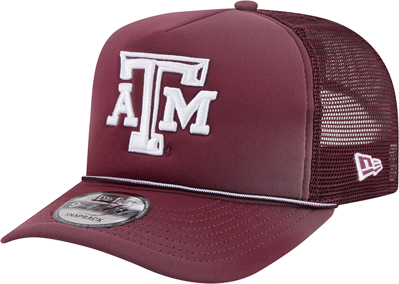 Texas A&M Aggies Worn 9FIFTY A-Frame Trucker Hat