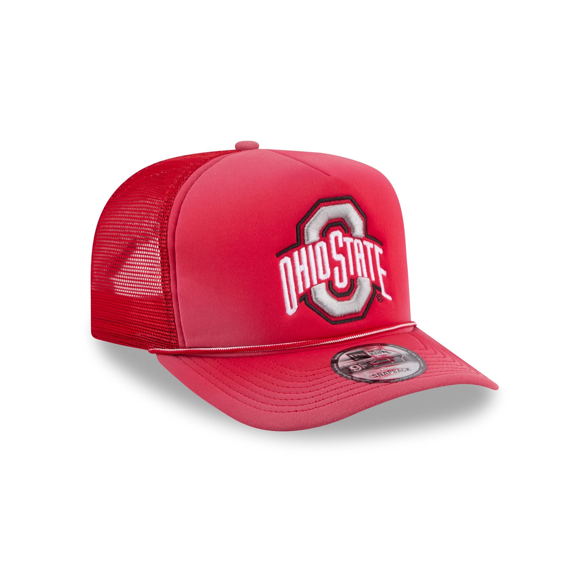 Ohio State Buckeyes Worn 9FIFTY A-Frame Trucker Hat