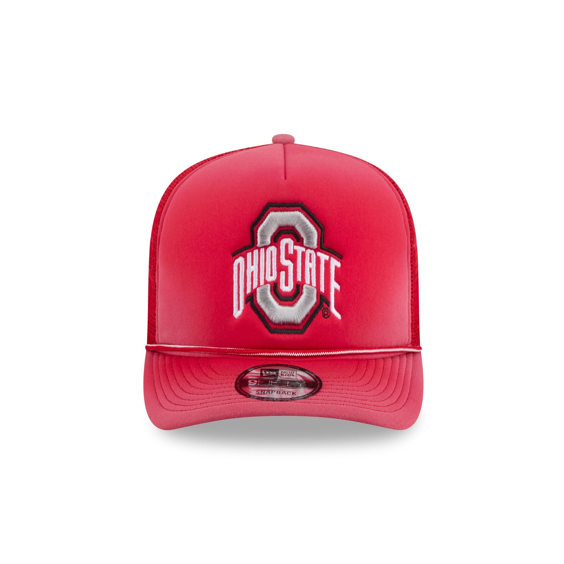 Ohio State Buckeyes Worn 9FIFTY A-Frame Trucker Hat