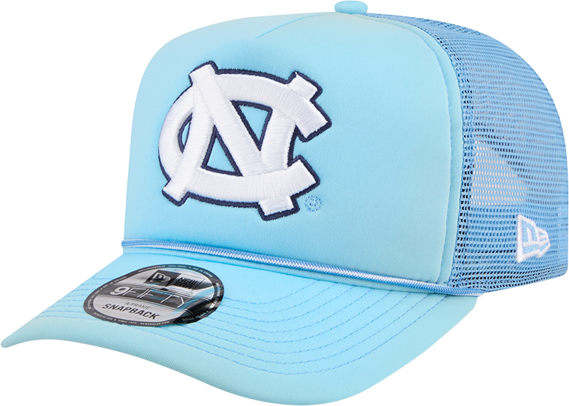 North Carolina Tar Heels Worn 9FIFTY A-Frame Trucker Hat