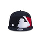 Boston Red Sox Batter Split Panel 9FIFTY Snapback Hat