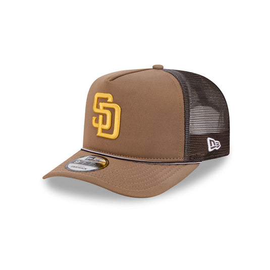 San Diego Padres Worn 9FIFTY A-Frame Trucker Hat - New Era Cap