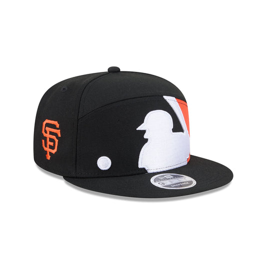 San Francisco Giants Batter Split Panel 9FIFTY Snapback Hat - New Era Cap