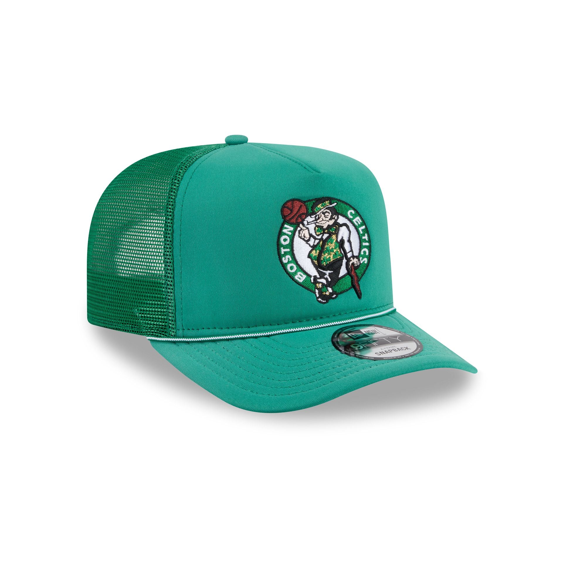 Boston Celtics Worn 9FIFTY A-Frame Trucker Hat
