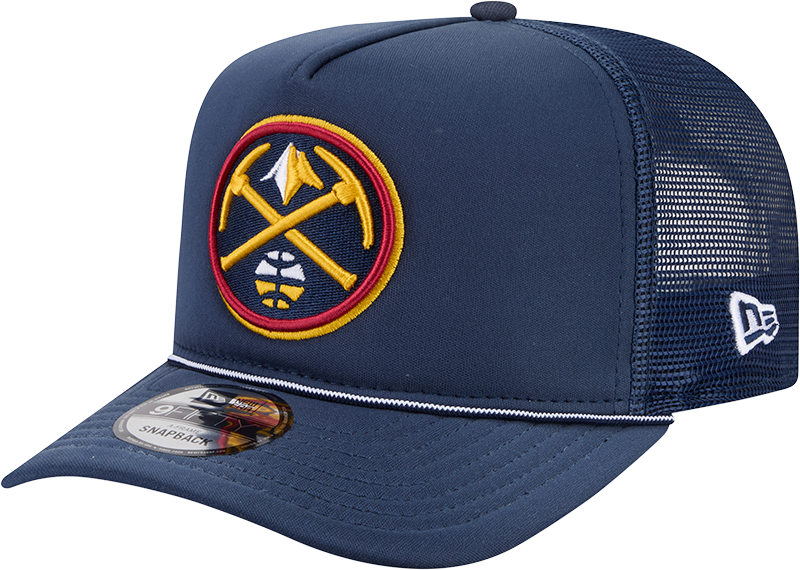 Denver Nuggets Worn 9FIFTY A-Frame Trucker Hat