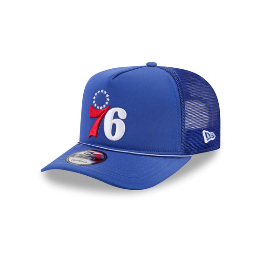 Philadelphia 76ers Worn 9FIFTY A-Frame Trucker Hat - New Era Cap