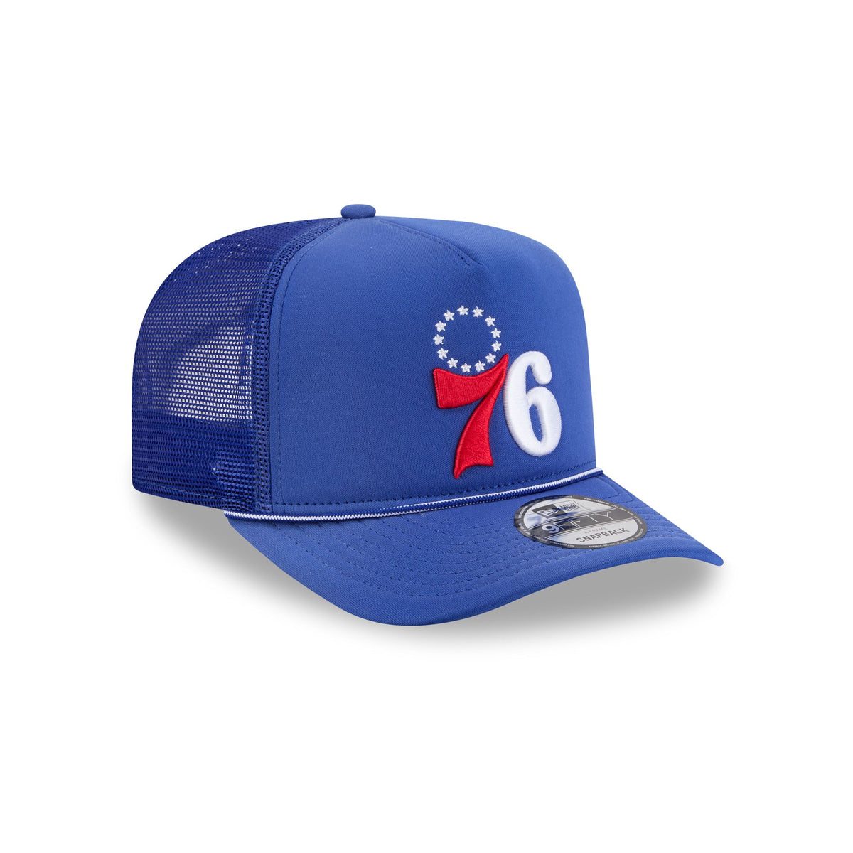 Philadelphia 76ers Worn 9FIFTY A-Frame Trucker Hat