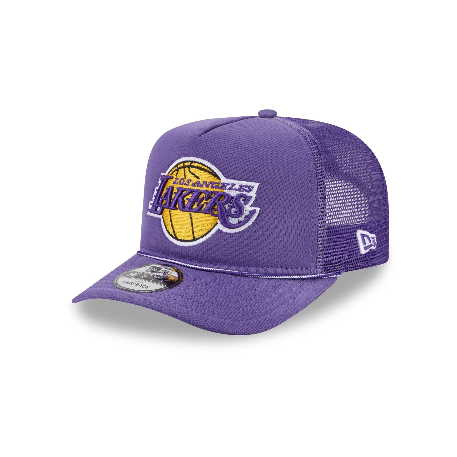 Los Angeles Lakers Worn 9FIFTY A-Frame Trucker Hat