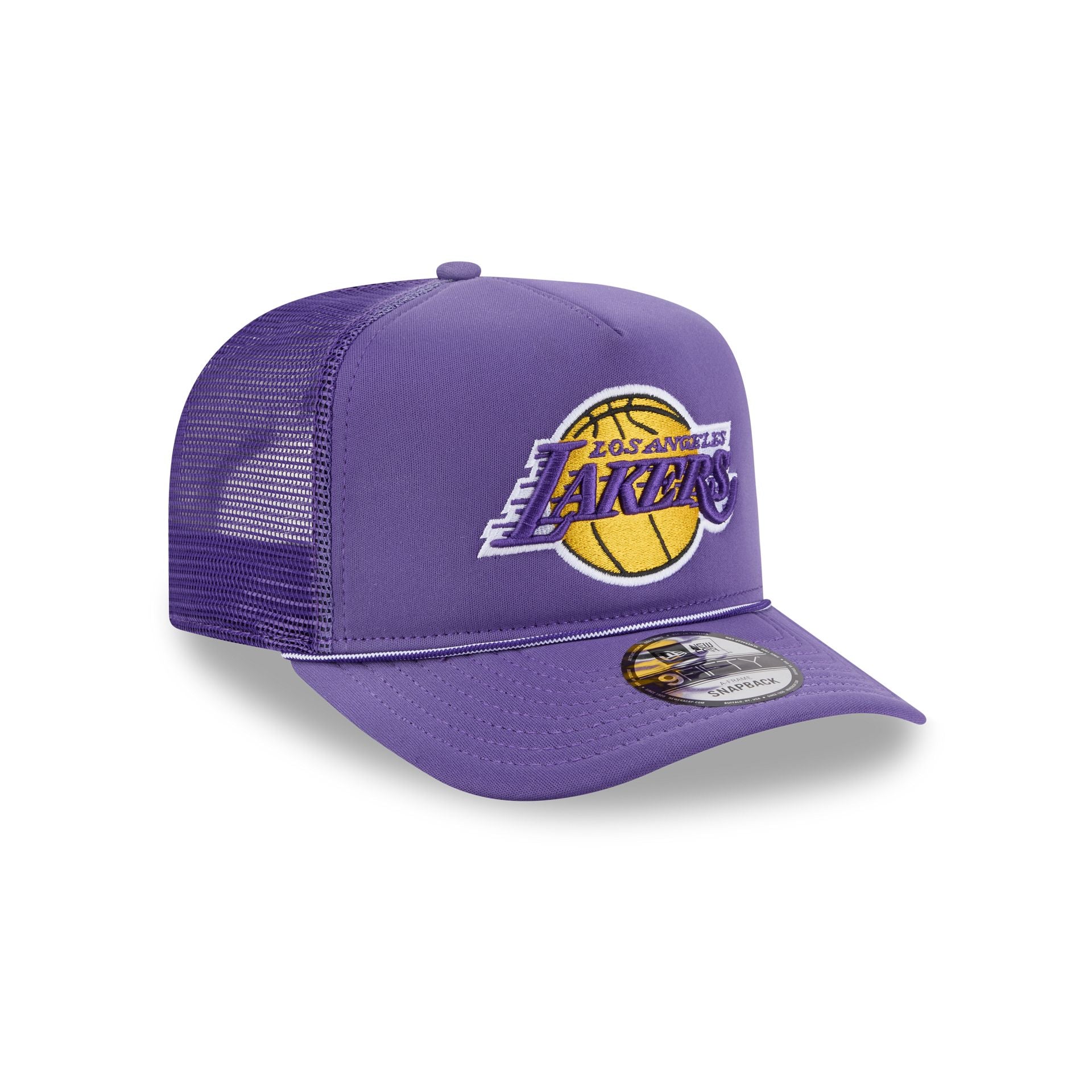 Los Angeles Lakers Worn 9FIFTY A-Frame Trucker Hat