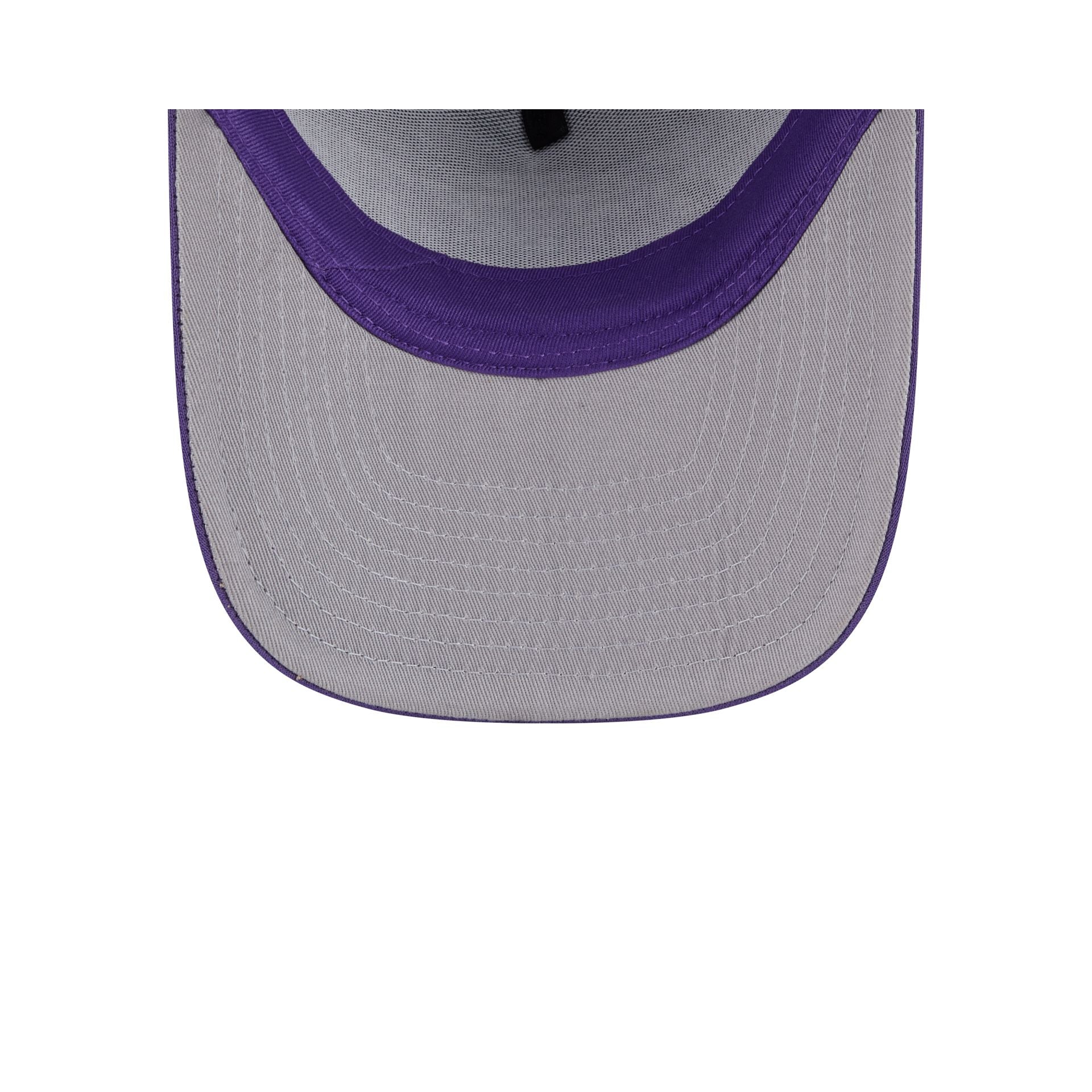 Los Angeles Lakers Worn 9FIFTY A-Frame Trucker Hat