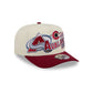 Colorado Avalanche Chrome White Classic 9FIFTY A-Frame Snapback Hat
