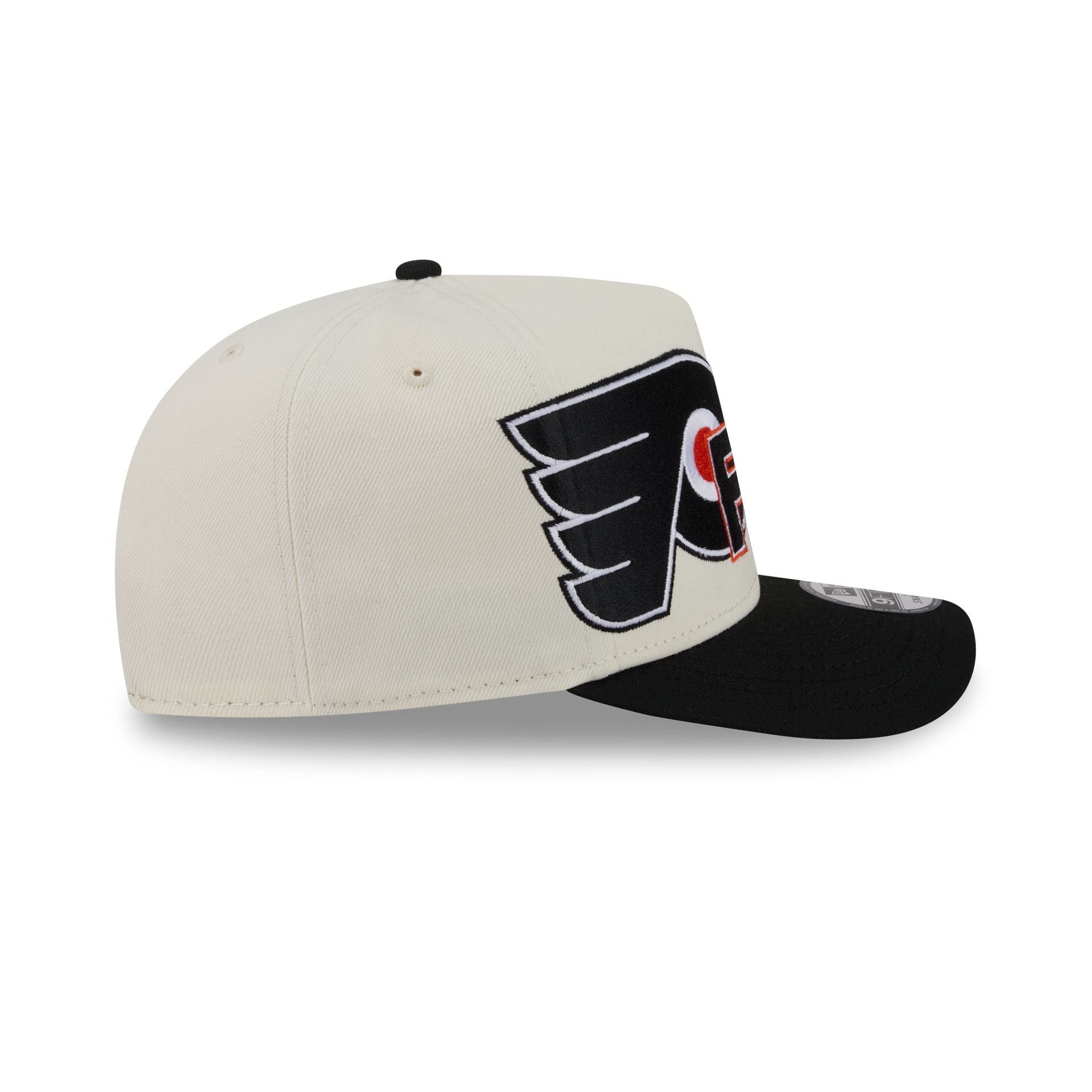 Philadelphia Flyers Chrome White Classic 9FIFTY A-Frame Snapback Hat