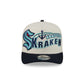 Seattle Kraken Chrome White Classic 9FIFTY A-Frame Snapback Hat