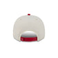 New Jersey Devils Chrome White Classic 9FIFTY A-Frame Snapback Hat