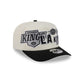 Los Angeles Kings Chrome White Classic 9FIFTY A-Frame Snapback Hat