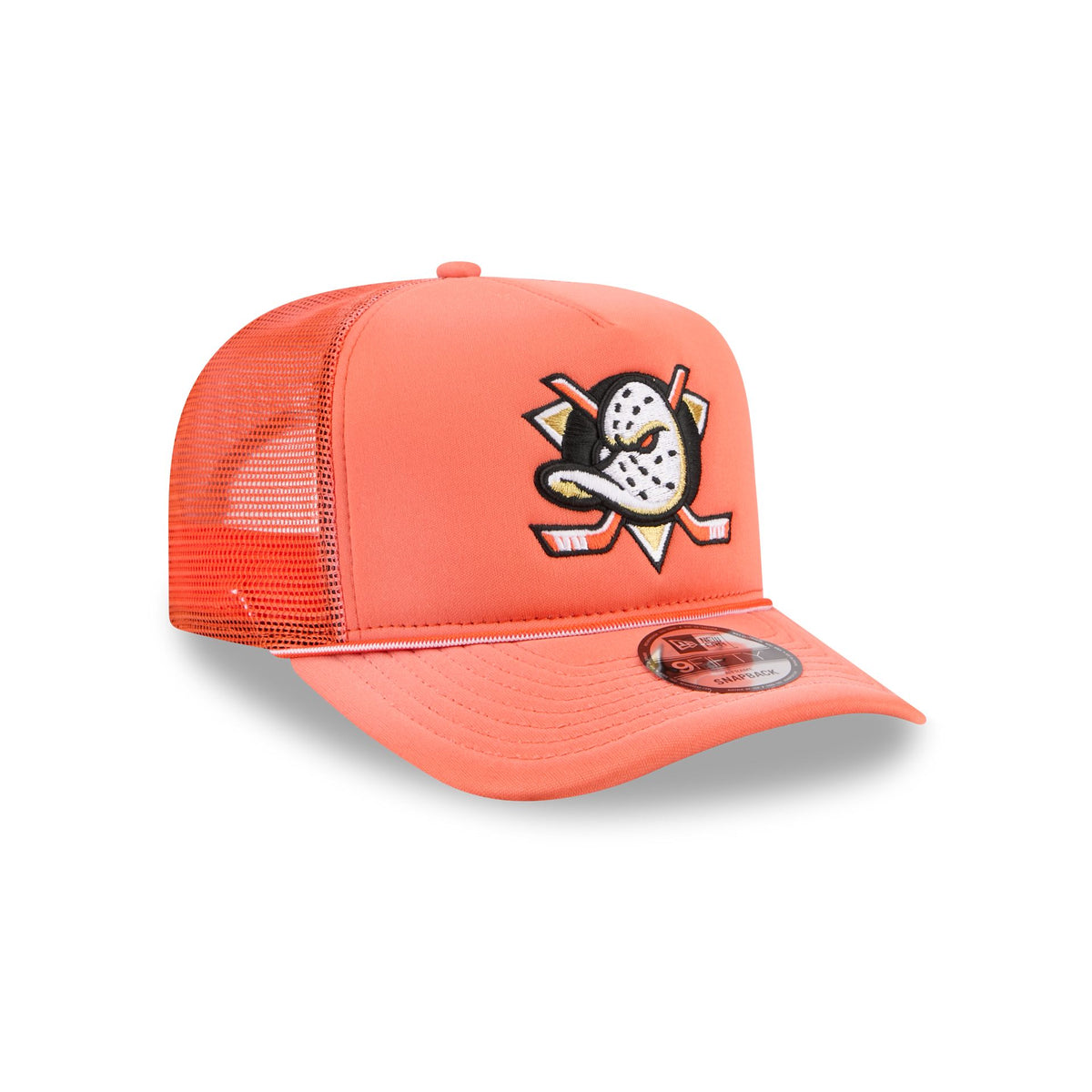 Anaheim Ducks Worn 9FIFTY A-Frame Trucker Hat