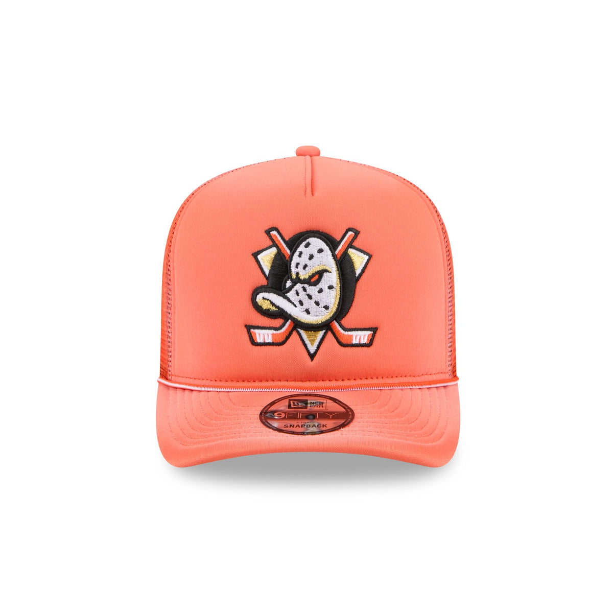 Anaheim Ducks Worn 9FIFTY A-Frame Trucker Hat