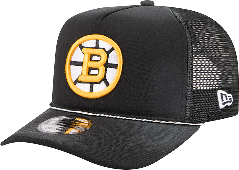Boston Bruins Worn 9FIFTY A-Frame Trucker Hat