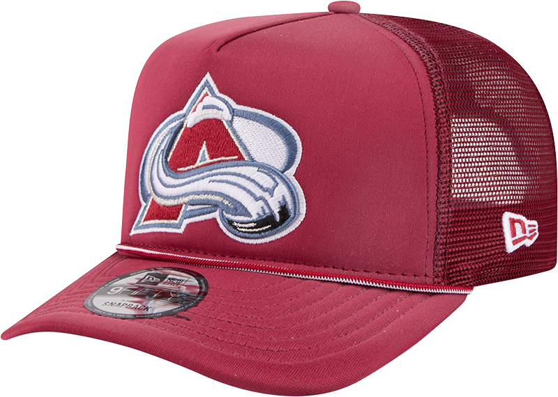 Colorado Avalanche Worn 9FIFTY A-Frame Trucker Hat