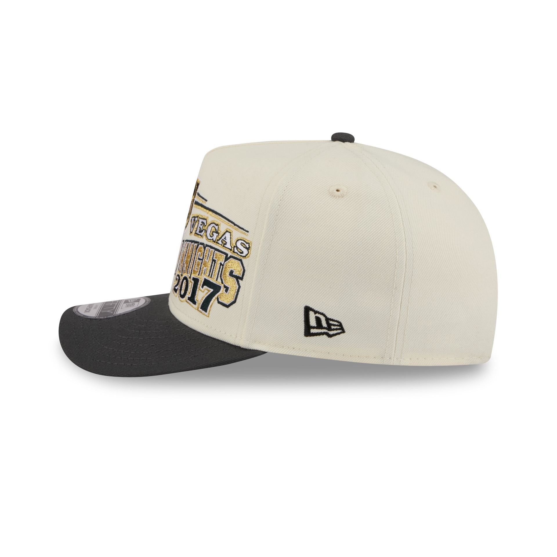 Vegas Golden Knights Chrome White Classic 9FIFTY A-Frame Snapback Hat