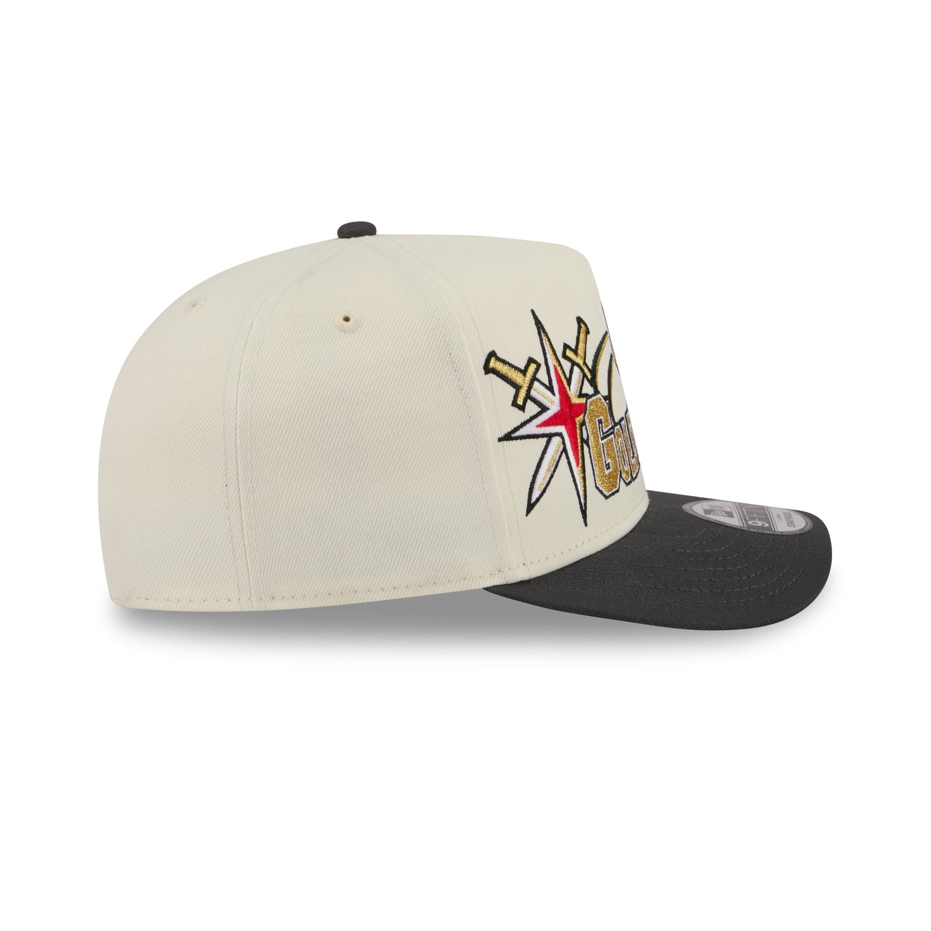 Vegas Golden Knights Chrome White Classic 9FIFTY A-Frame Snapback Hat