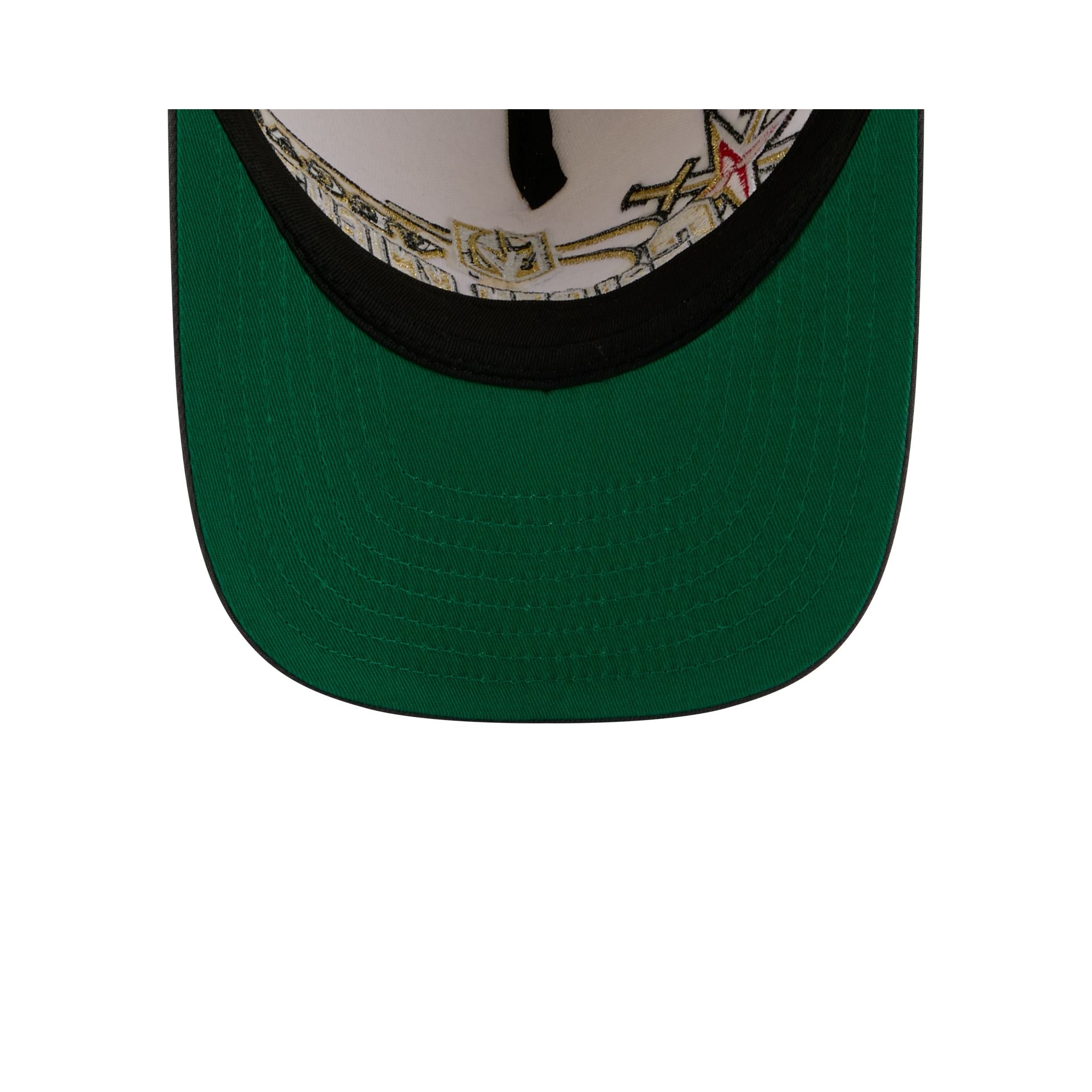 Vegas Golden Knights Chrome White Classic 9FIFTY A-Frame Snapback Hat