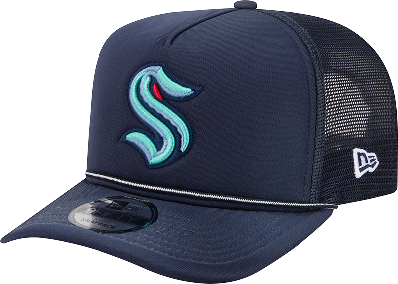 Seattle Kraken Worn 9FIFTY A-Frame Trucker Hat