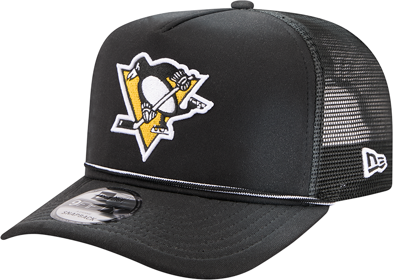 Pittsburgh Penguins Worn 9FIFTY A-Frame Trucker Hat