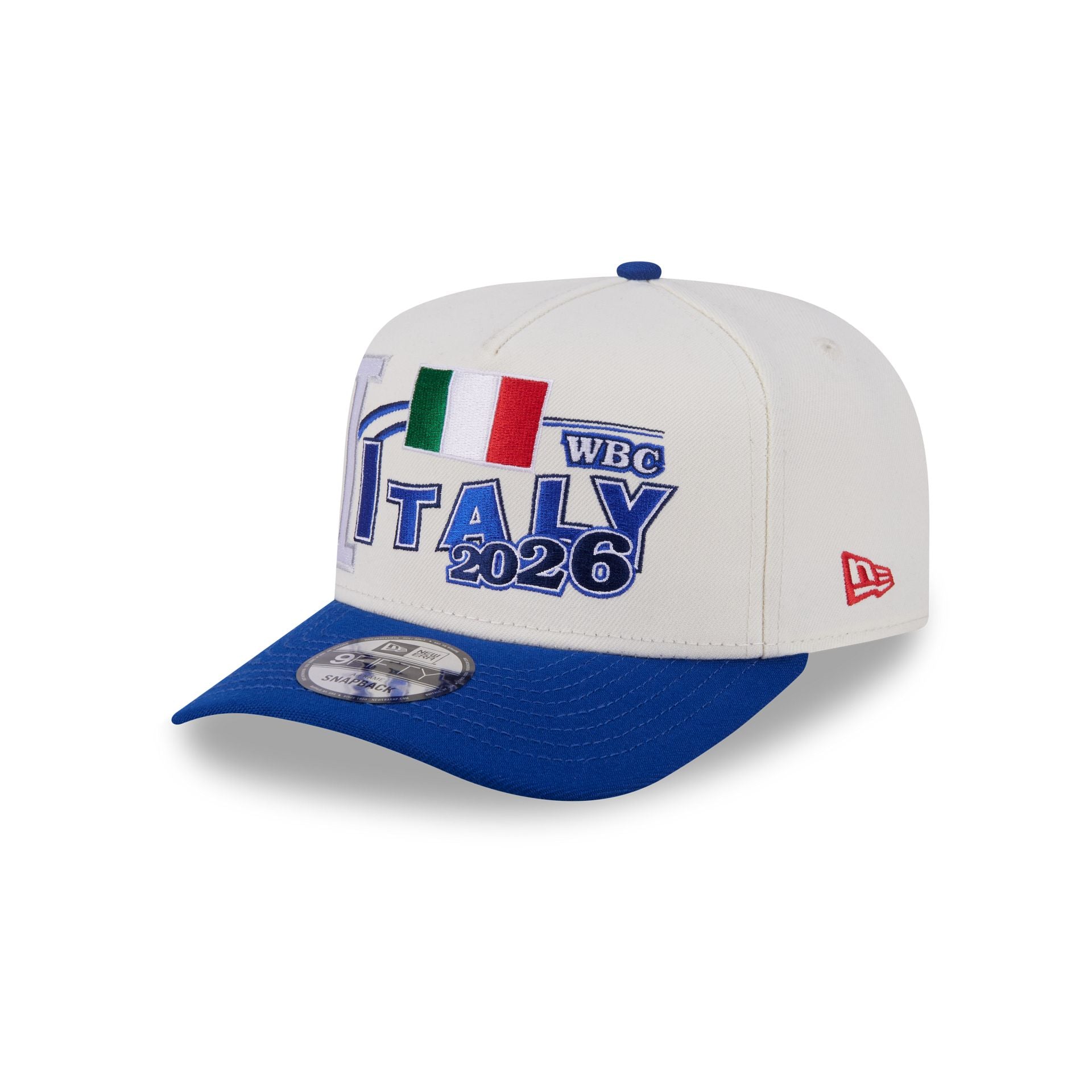 Italy Chrome White Classic 9FIFTY A-Frame Snapback Hat