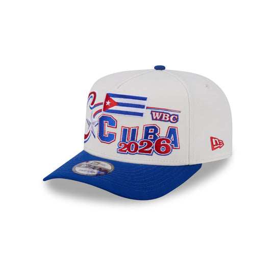 Cuba Chrome White Classic 9FIFTY A-Frame Snapback Hat - New Era Cap