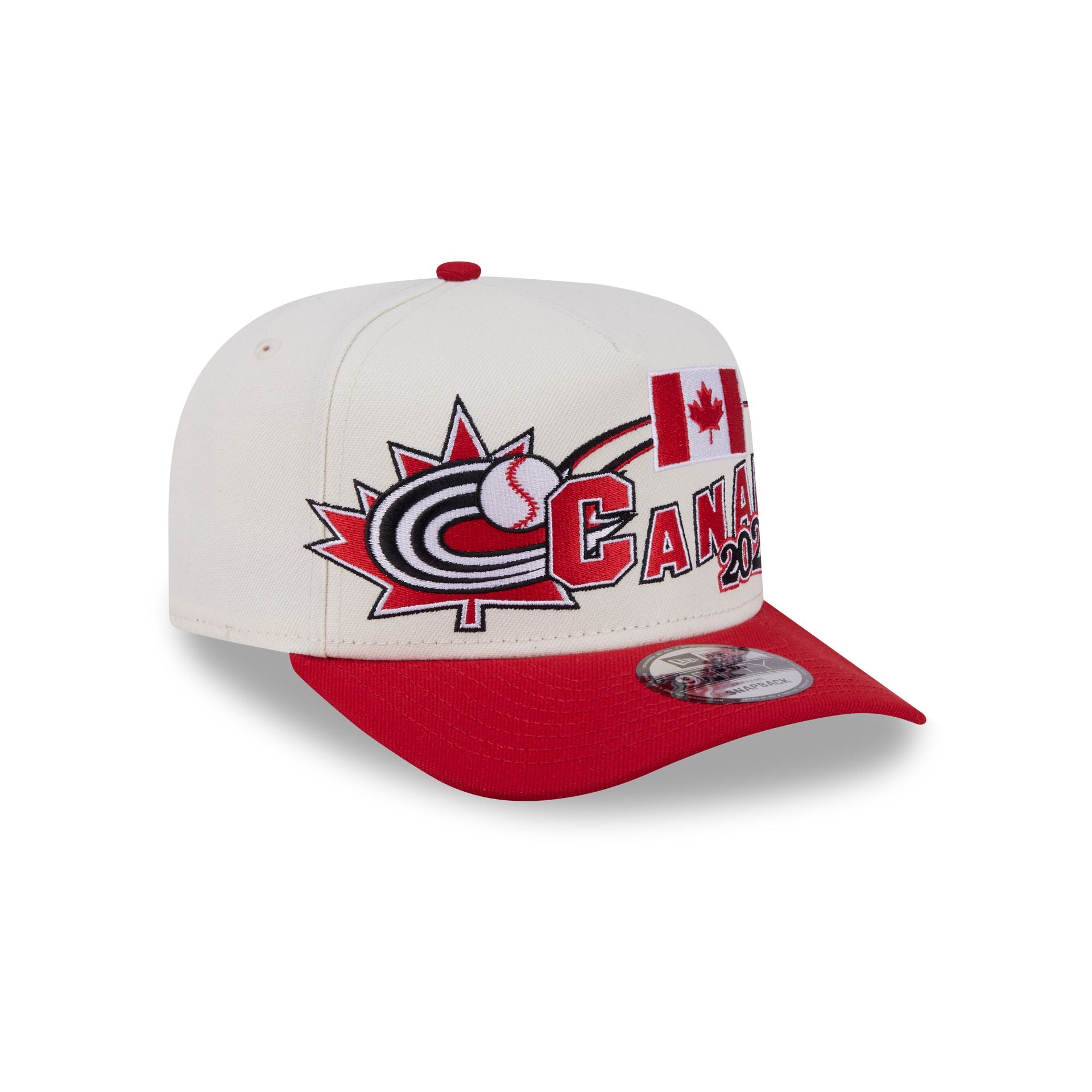 Canada Chrome White Classic 9FIFTY A-Frame Snapback Hat
