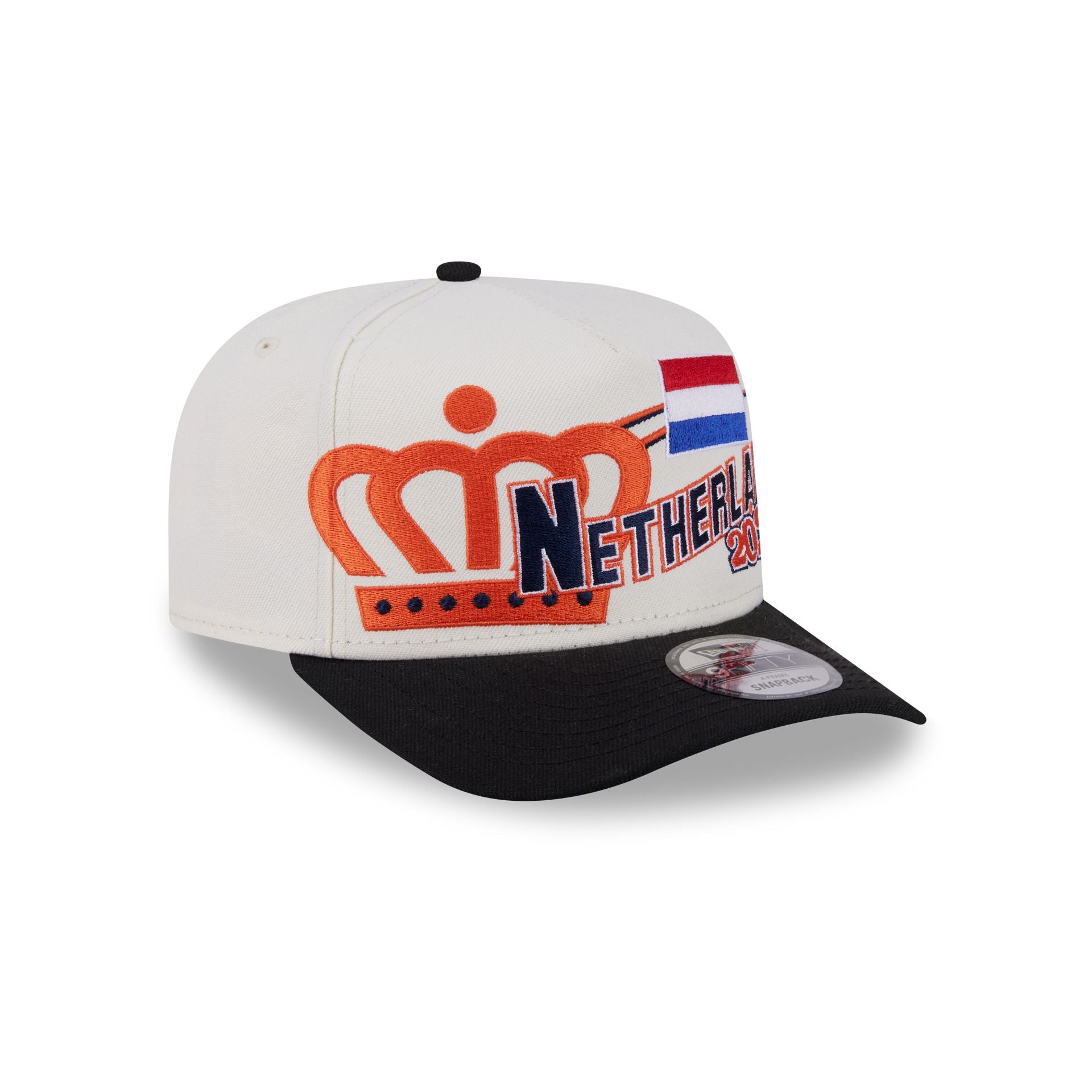 Netherlands Chrome White Classic 9FIFTY A-Frame Snapback Hat