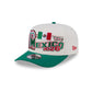 Mexico Chrome White Classic 9FIFTY A-Frame Snapback Hat