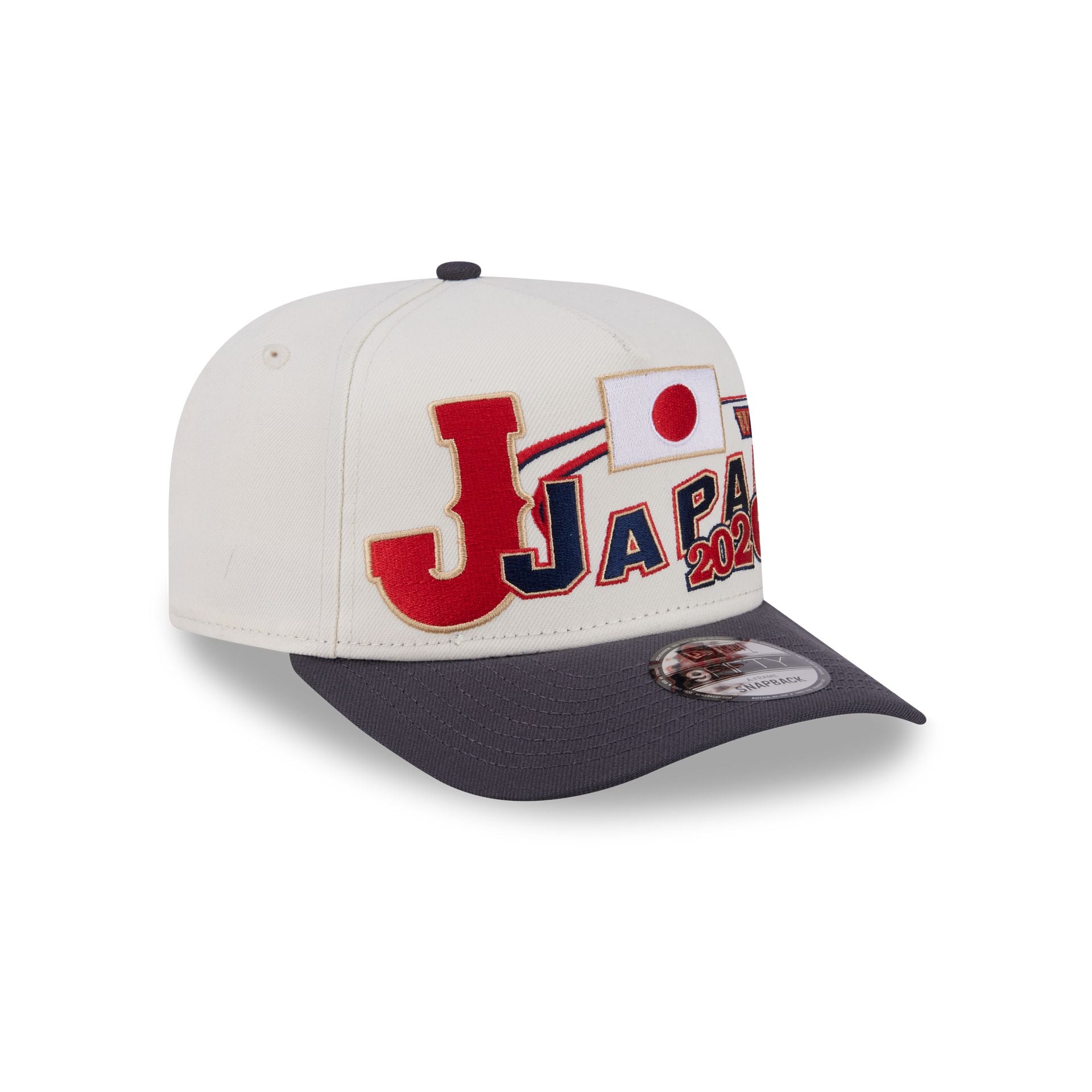 Japan Chrome White Classic 9FIFTY A-Frame Snapback Hat