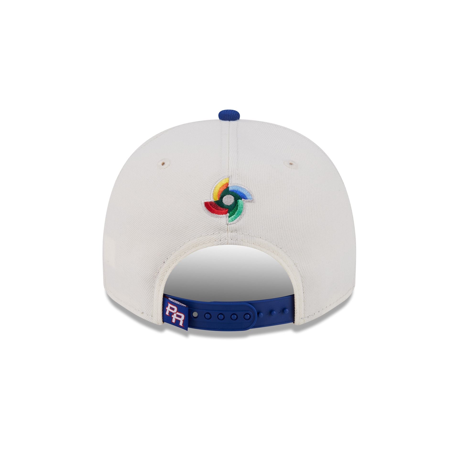 Puerto Rico Chrome White Classic 9FIFTY A-Frame Snapback Hat