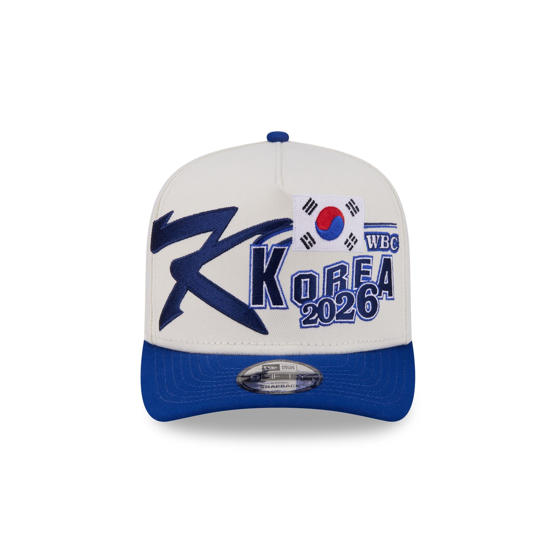Korea Chrome White Classic 9FIFTY A-Frame Snapback Hat
