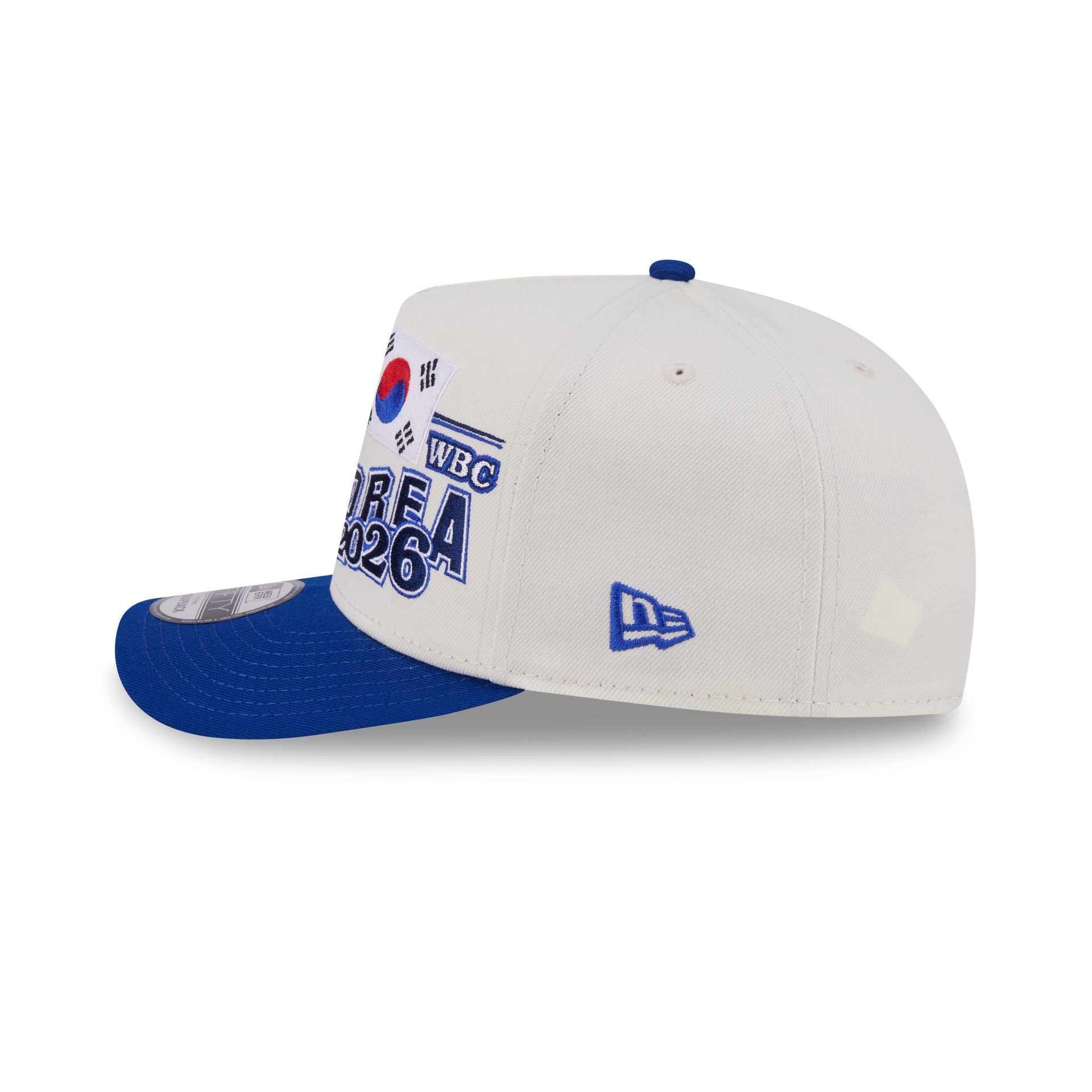 Korea Chrome White Classic 9FIFTY A-Frame Snapback Hat