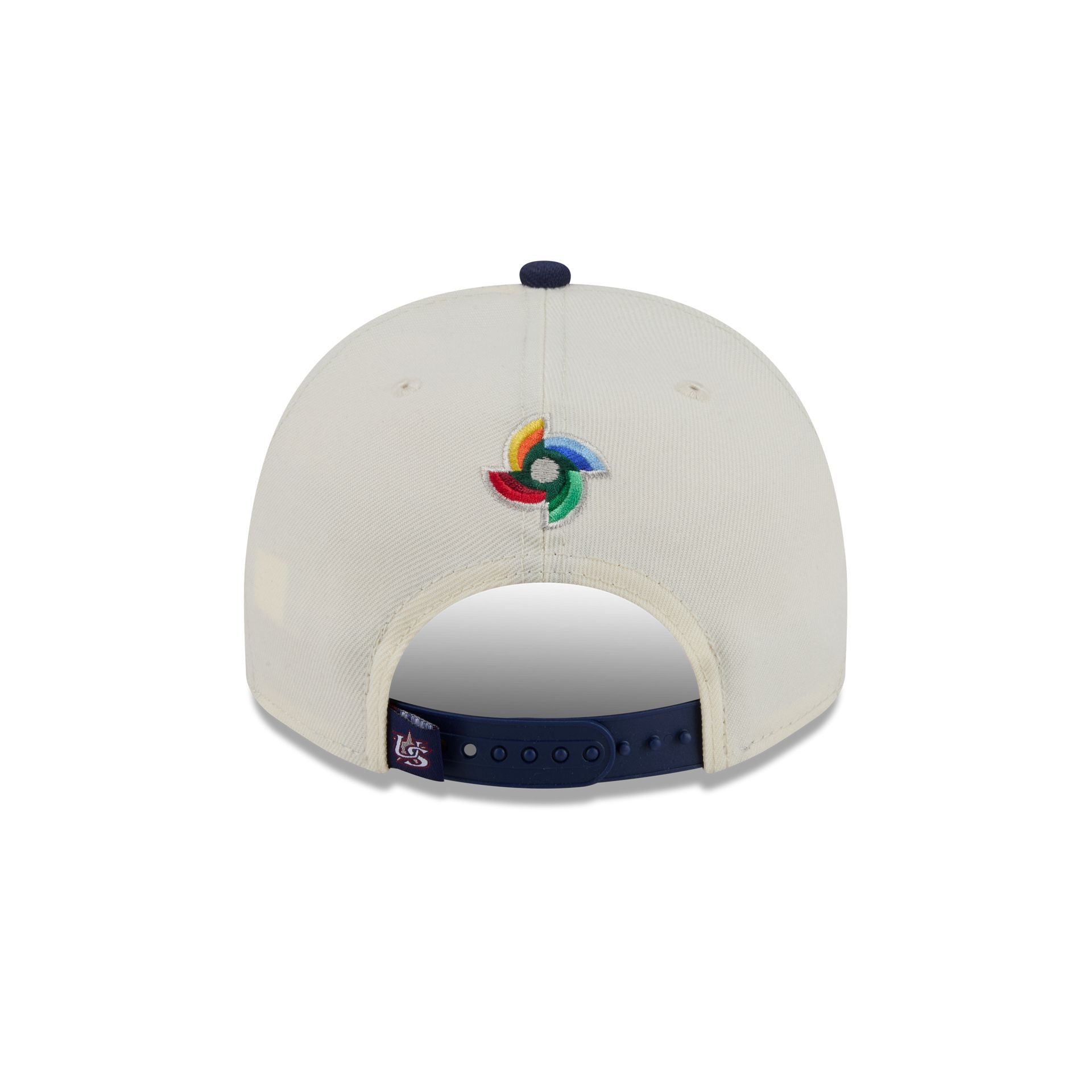USA Chrome White Classic 9FIFTY A-Frame Snapback Hat