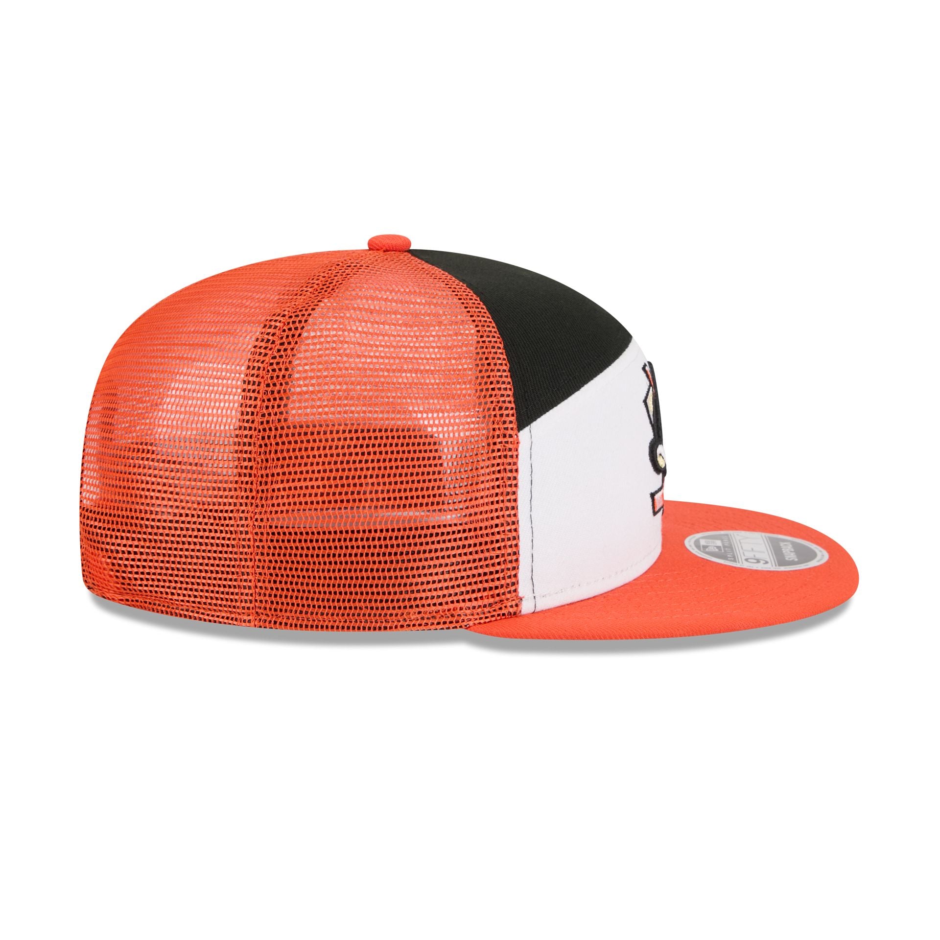 Anaheim Ducks Block Split Panel 9FIFTY Trucker Hat