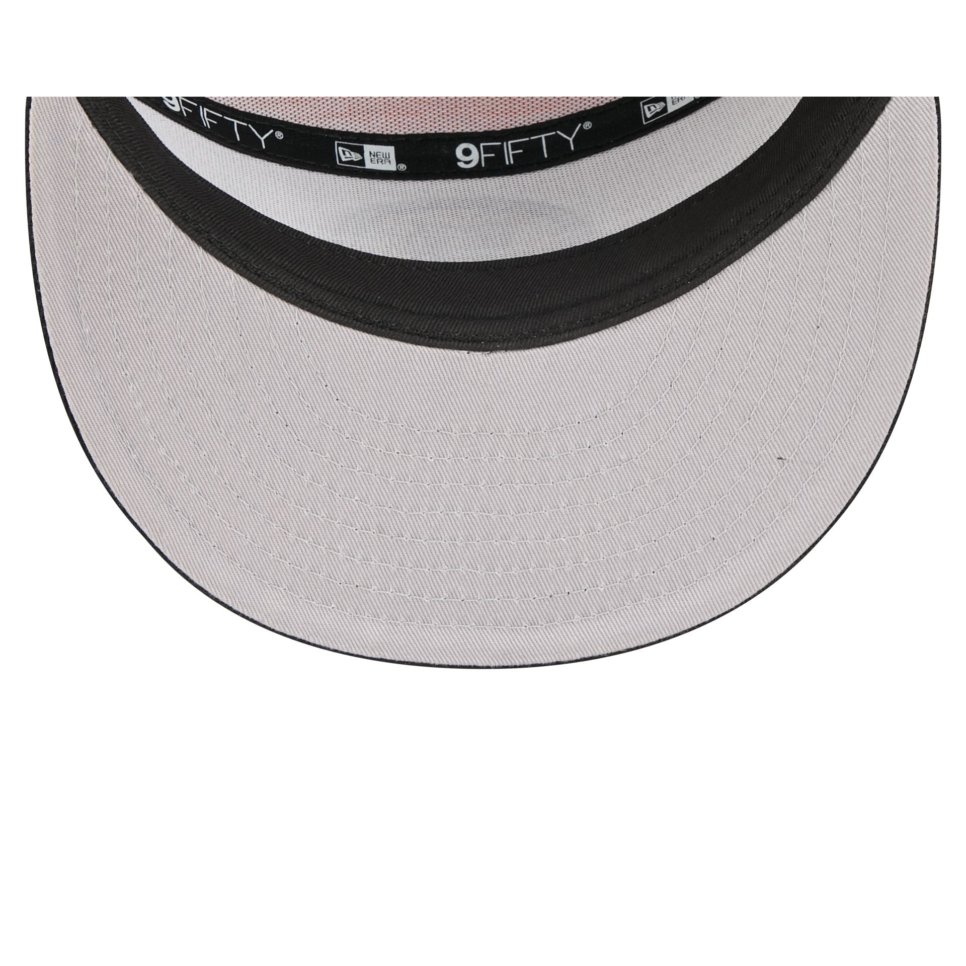 Boston Bruins Block Split Panel 9FIFTY Trucker Hat