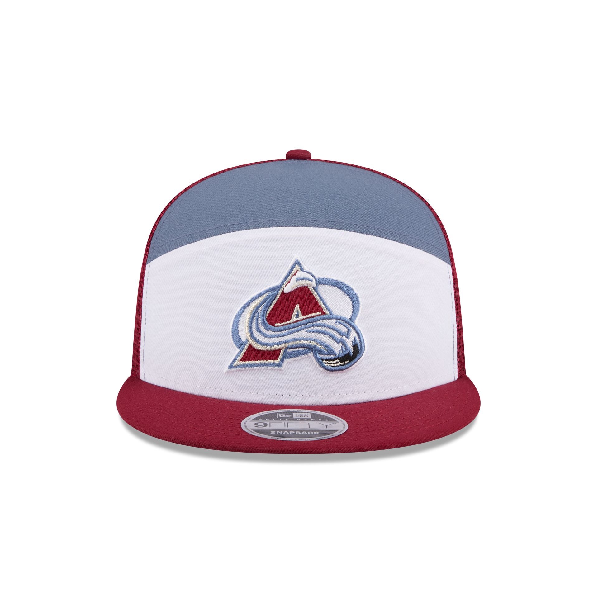 Colorado Avalanche Block Split Panel 9FIFTY Trucker Hat