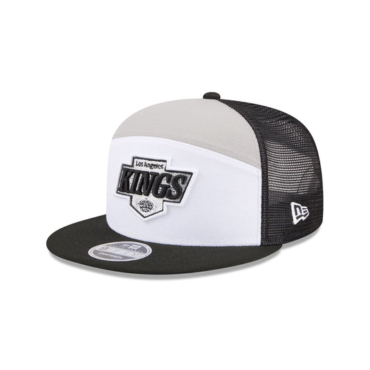 Los Angeles Kings Block Split Panel 9FIFTY Trucker Hat - New Era Cap