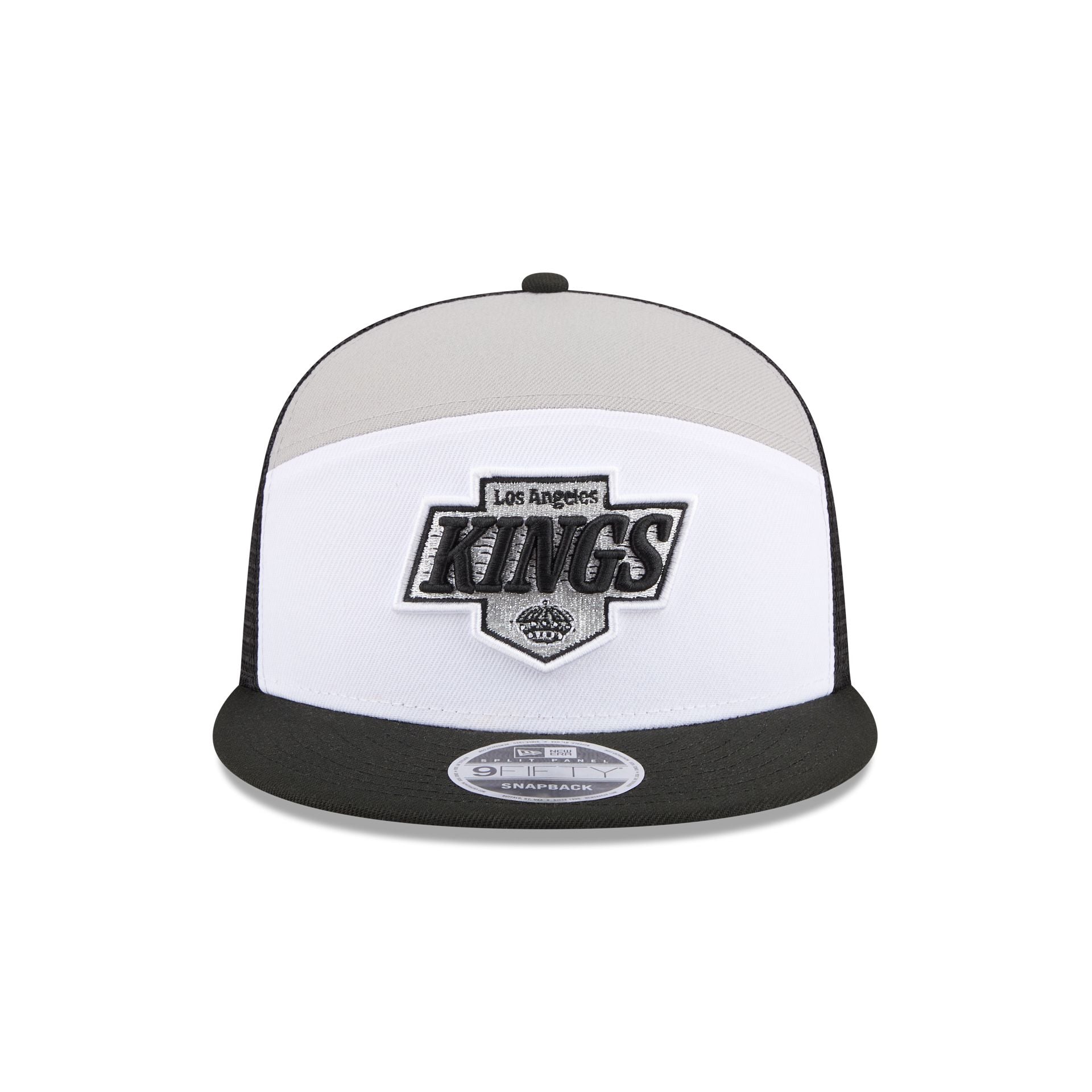 Los Angeles Kings Block Split Panel 9FIFTY Trucker Hat