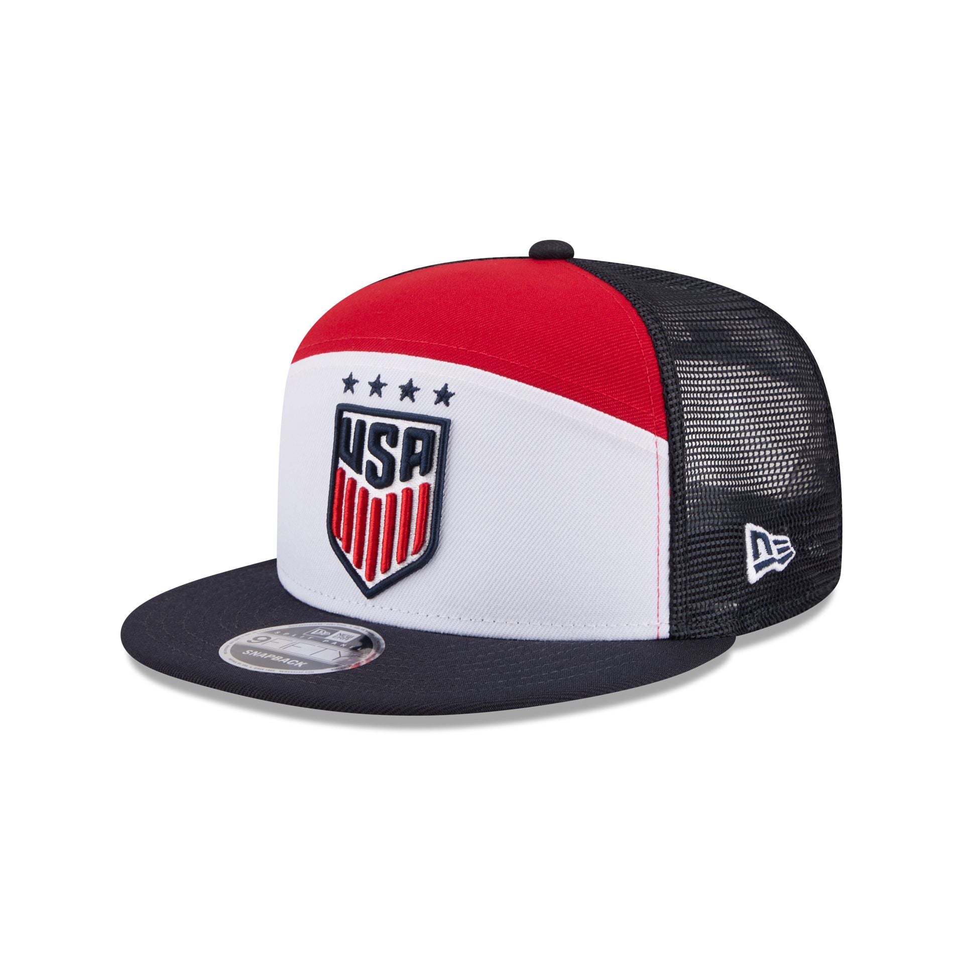 US Soccer Women's National Team Block Split Panel 9FIFTY Trucker Hat