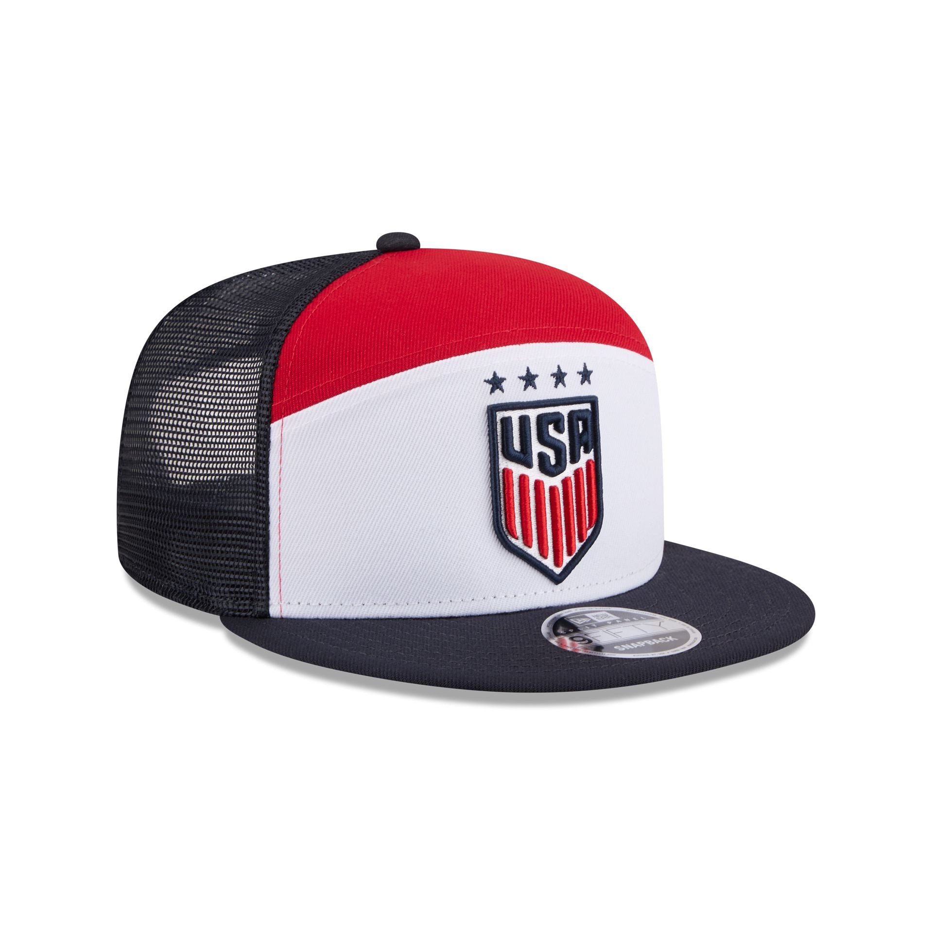 US Soccer Women's National Team Block Split Panel 9FIFTY Trucker Hat