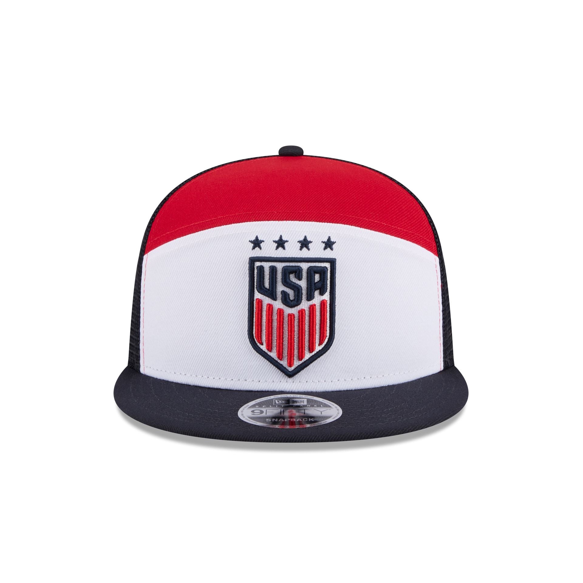 US Soccer Women's National Team Block Split Panel 9FIFTY Trucker Hat