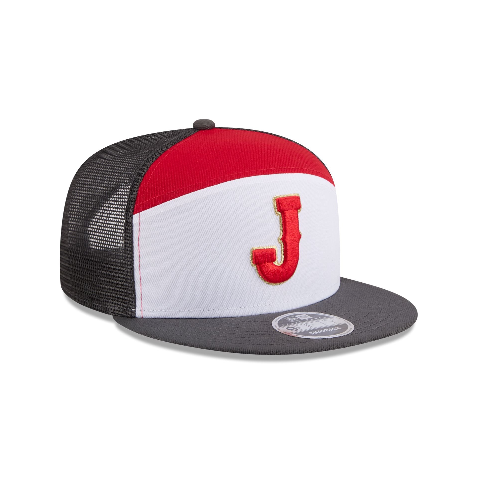 Japan Block Split Panel 9FIFTY Trucker Hat