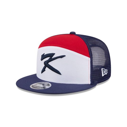 Korea Block Split Panel 9FIFTY Trucker Hat - New Era Cap