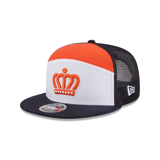 Netherlands Block Split Panel 9FIFTY Trucker Hat - New Era Cap