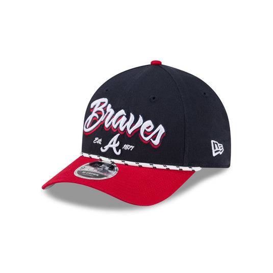 Atlanta Braves Team Loyal 9FORTY M-Crown Snapback Hat - New Era Cap